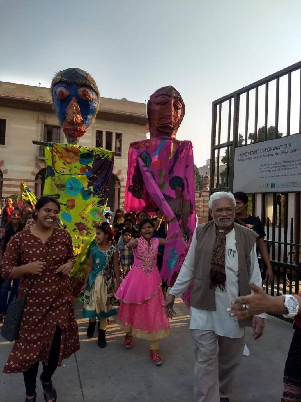 Bhaago Bhaago Smog Aaya – Workshop with NGMA New Delhi