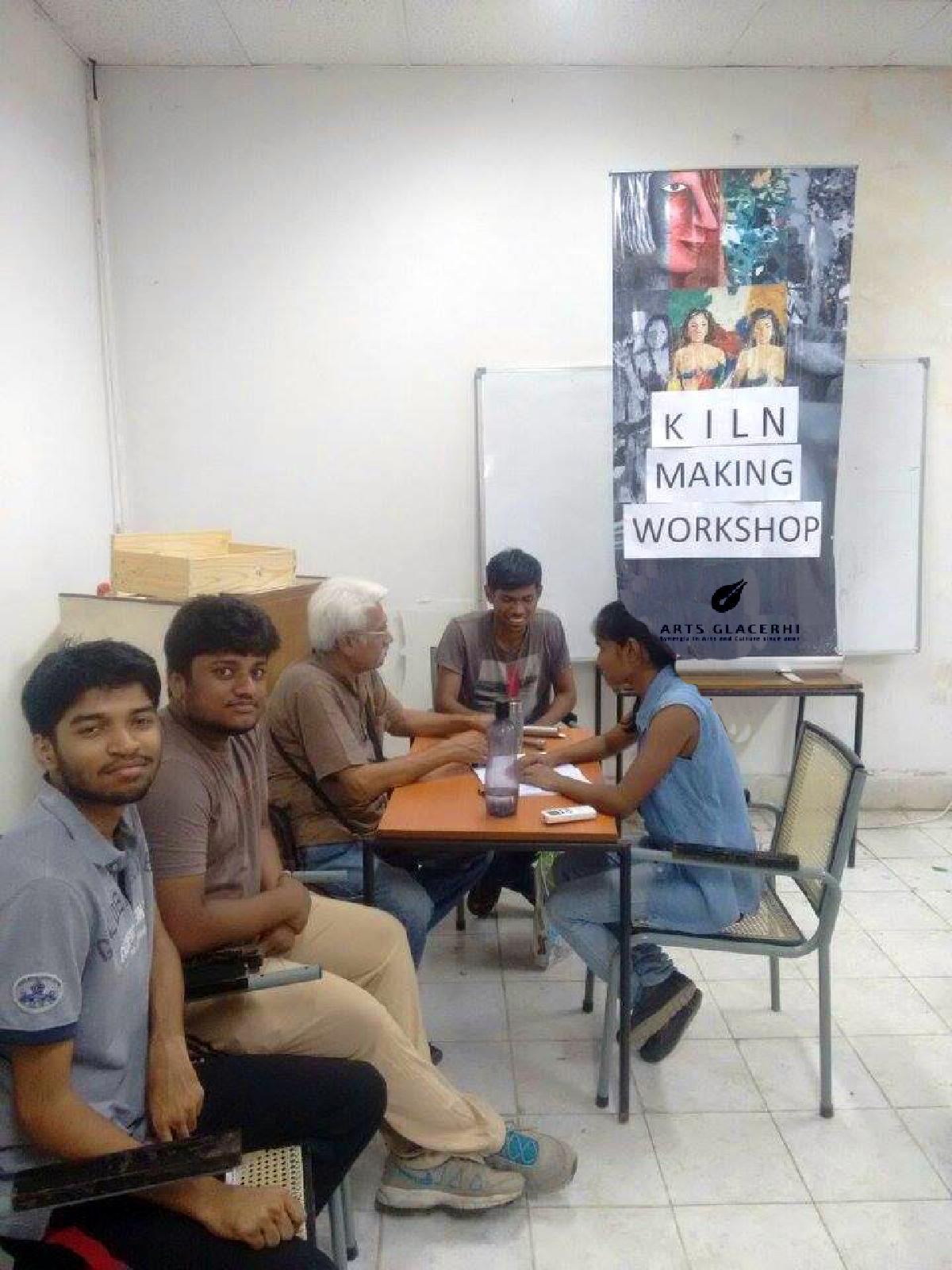 Kiln Making Workshop at IIT Delhi