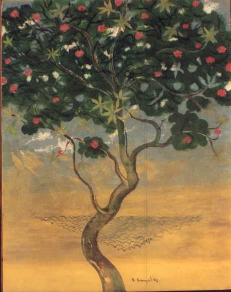 Tree at Andretta by BC Sanyal